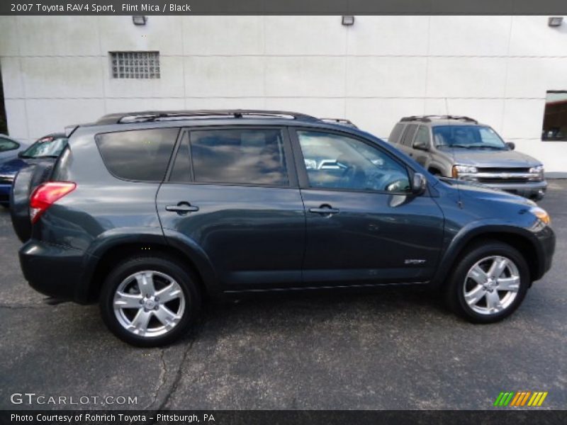 Flint Mica / Black 2007 Toyota RAV4 Sport