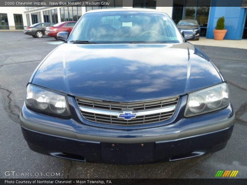 Navy Blue Metallic / Medium Gray 2000 Chevrolet Impala