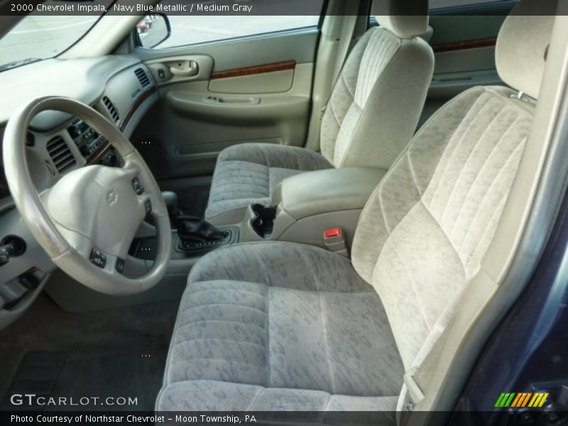 Front Seat of 2000 Impala 