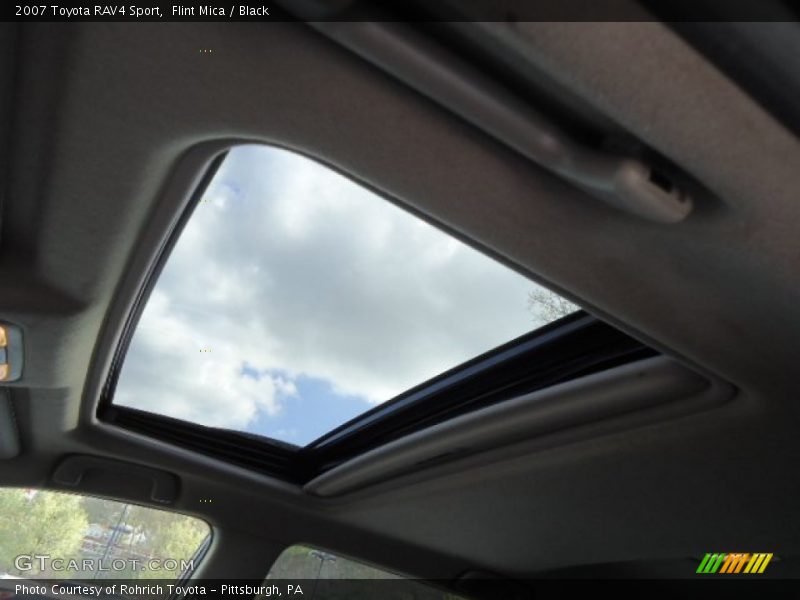 Flint Mica / Black 2007 Toyota RAV4 Sport