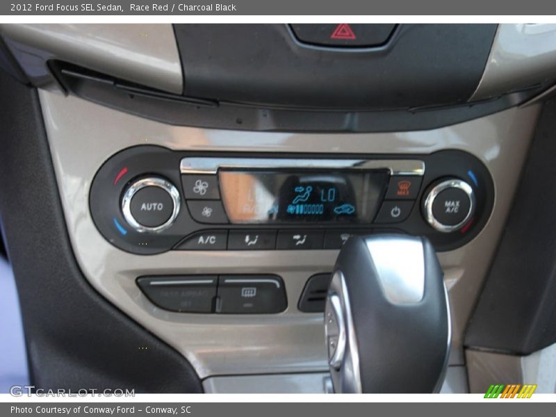 Race Red / Charcoal Black 2012 Ford Focus SEL Sedan