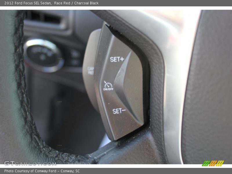 Race Red / Charcoal Black 2012 Ford Focus SEL Sedan