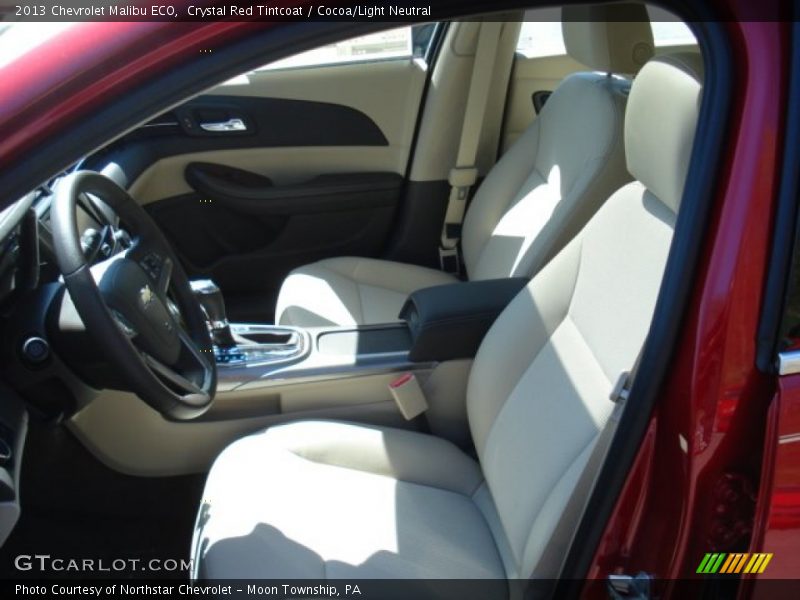 Crystal Red Tintcoat / Cocoa/Light Neutral 2013 Chevrolet Malibu ECO