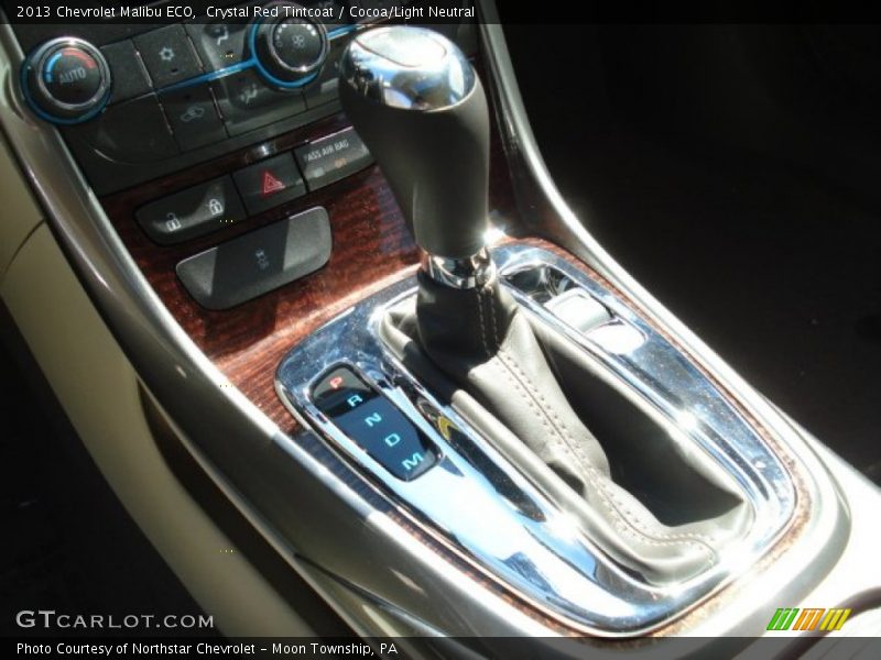 Crystal Red Tintcoat / Cocoa/Light Neutral 2013 Chevrolet Malibu ECO