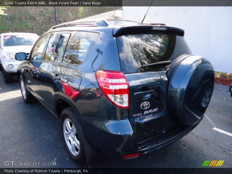 Black Forest Pearl / Sand Beige 2009 Toyota RAV4 4WD