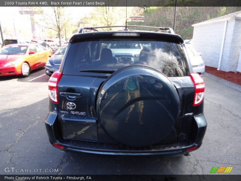 Black Forest Pearl / Sand Beige 2009 Toyota RAV4 4WD