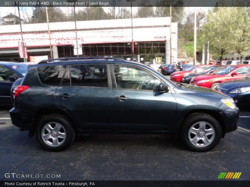 Black Forest Pearl / Sand Beige 2009 Toyota RAV4 4WD