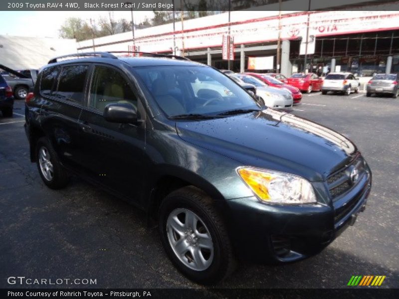 Black Forest Pearl / Sand Beige 2009 Toyota RAV4 4WD