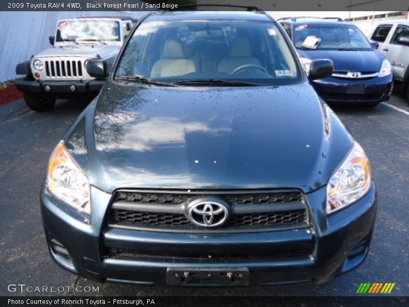 Black Forest Pearl / Sand Beige 2009 Toyota RAV4 4WD
