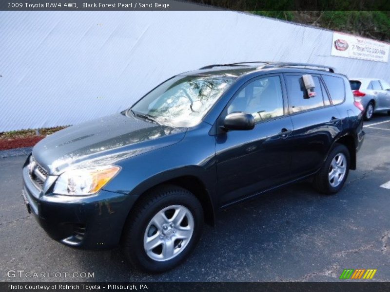 Black Forest Pearl / Sand Beige 2009 Toyota RAV4 4WD