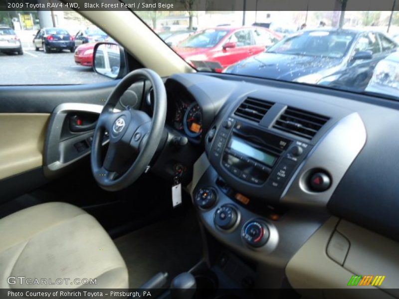 Black Forest Pearl / Sand Beige 2009 Toyota RAV4 4WD