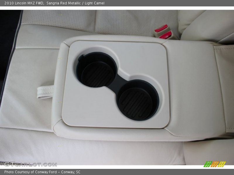 Sangria Red Metallic / Light Camel 2010 Lincoln MKZ FWD