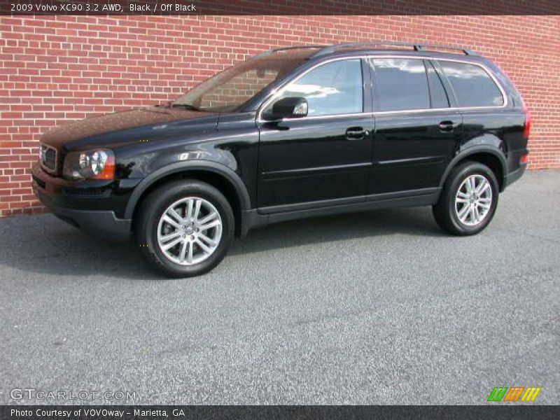Black / Off Black 2009 Volvo XC90 3.2 AWD