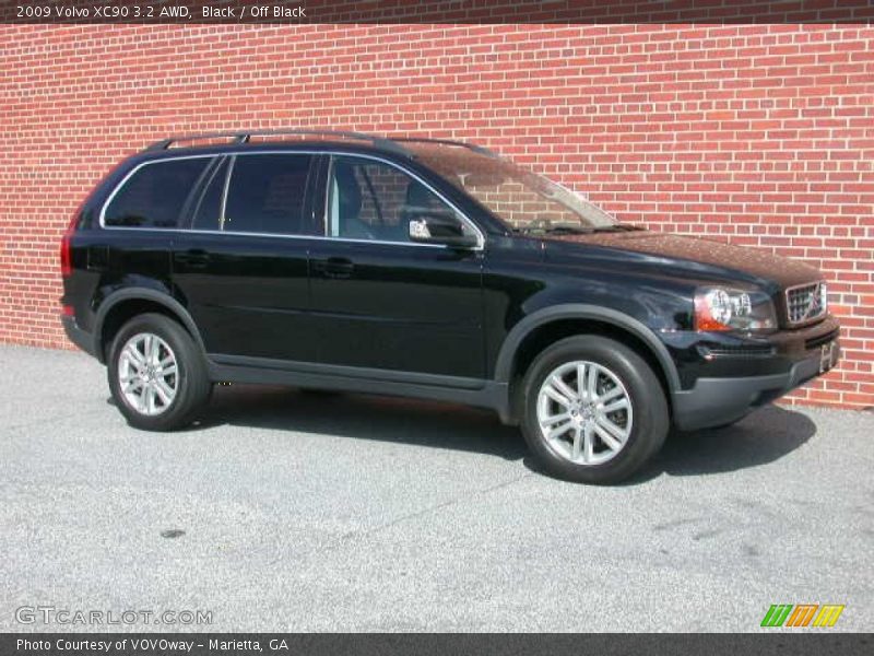 Black / Off Black 2009 Volvo XC90 3.2 AWD
