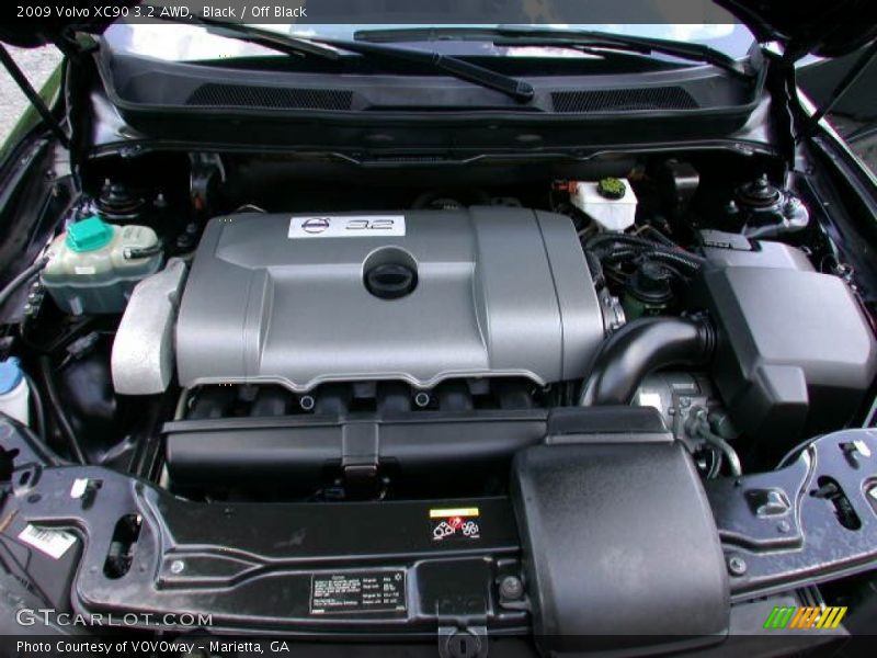 Black / Off Black 2009 Volvo XC90 3.2 AWD