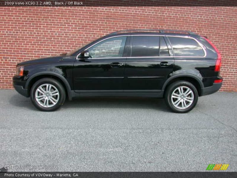 Black / Off Black 2009 Volvo XC90 3.2 AWD