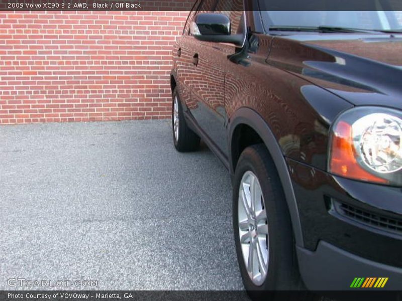 Black / Off Black 2009 Volvo XC90 3.2 AWD