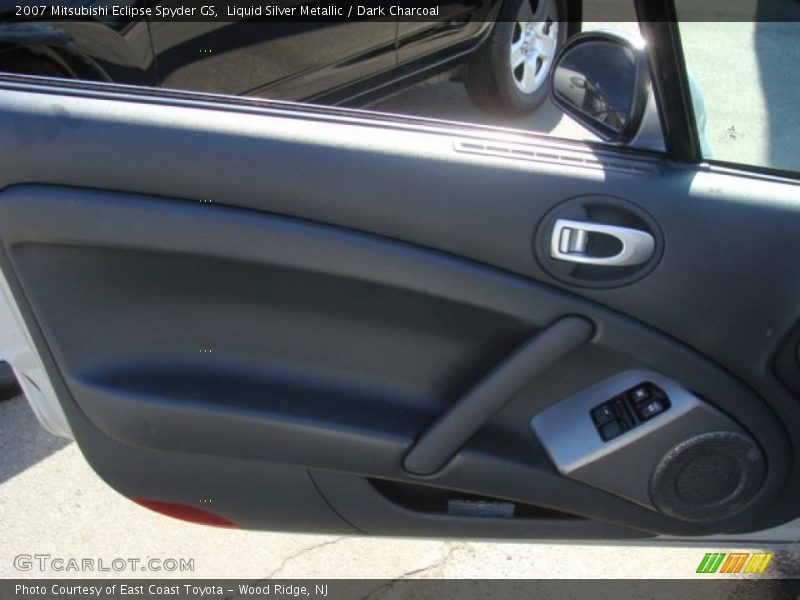Liquid Silver Metallic / Dark Charcoal 2007 Mitsubishi Eclipse Spyder GS