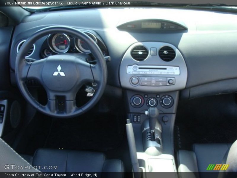 Liquid Silver Metallic / Dark Charcoal 2007 Mitsubishi Eclipse Spyder GS