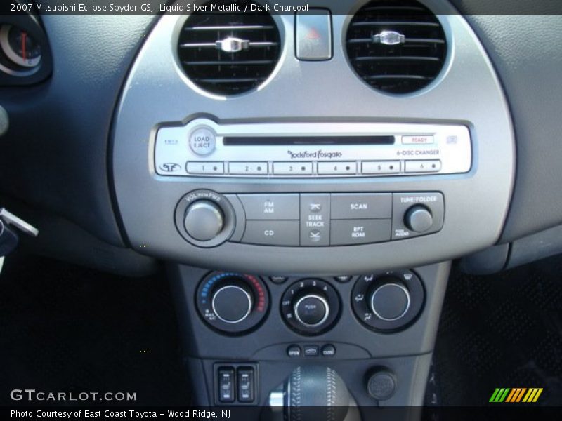 Liquid Silver Metallic / Dark Charcoal 2007 Mitsubishi Eclipse Spyder GS