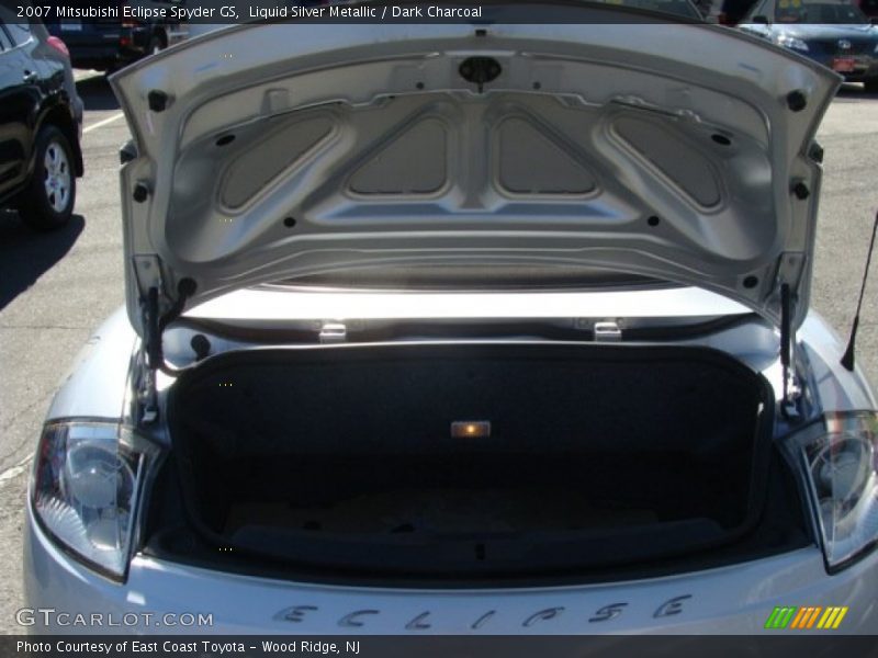 Liquid Silver Metallic / Dark Charcoal 2007 Mitsubishi Eclipse Spyder GS