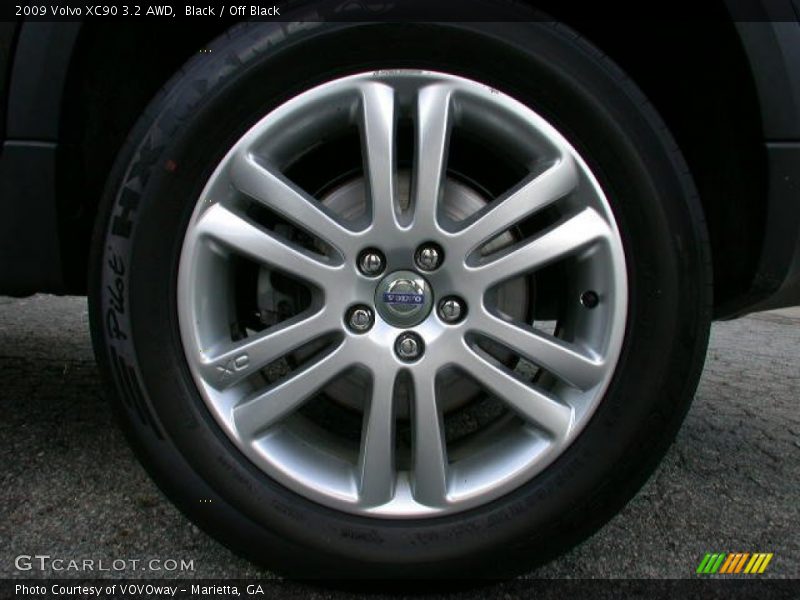 Black / Off Black 2009 Volvo XC90 3.2 AWD