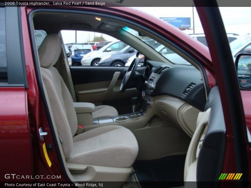 Salsa Red Pearl / Sand Beige 2008 Toyota Highlander