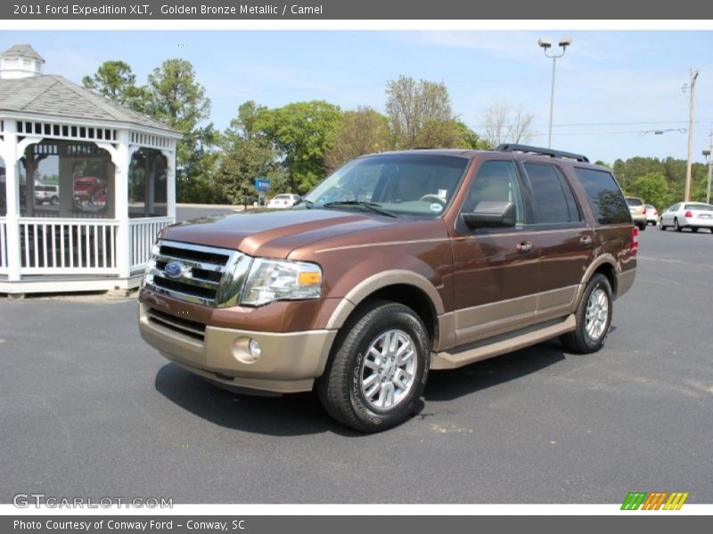 Golden Bronze Metallic / Camel 2011 Ford Expedition XLT