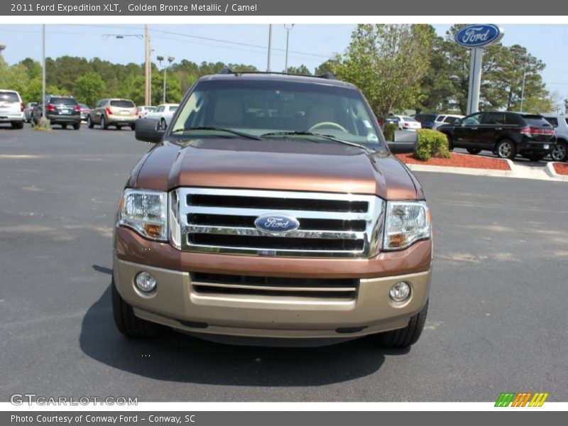 Golden Bronze Metallic / Camel 2011 Ford Expedition XLT