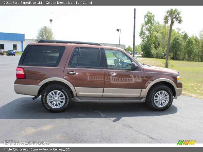 Golden Bronze Metallic / Camel 2011 Ford Expedition XLT