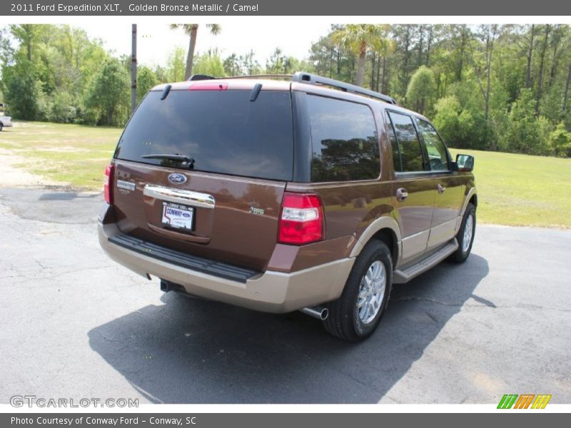 Golden Bronze Metallic / Camel 2011 Ford Expedition XLT