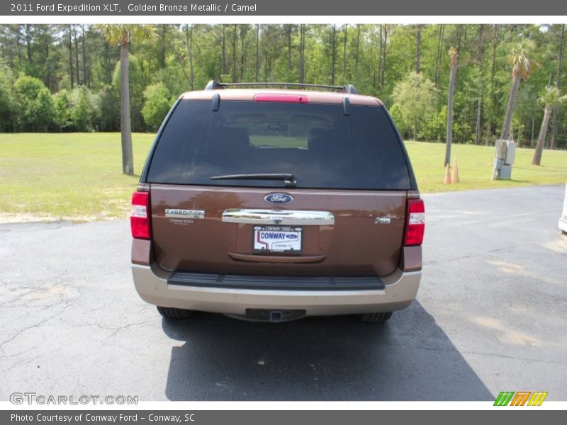 Golden Bronze Metallic / Camel 2011 Ford Expedition XLT