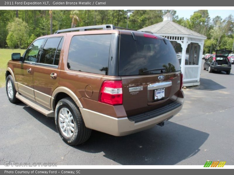 Golden Bronze Metallic / Camel 2011 Ford Expedition XLT