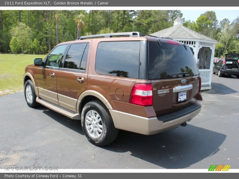 Golden Bronze Metallic / Camel 2011 Ford Expedition XLT