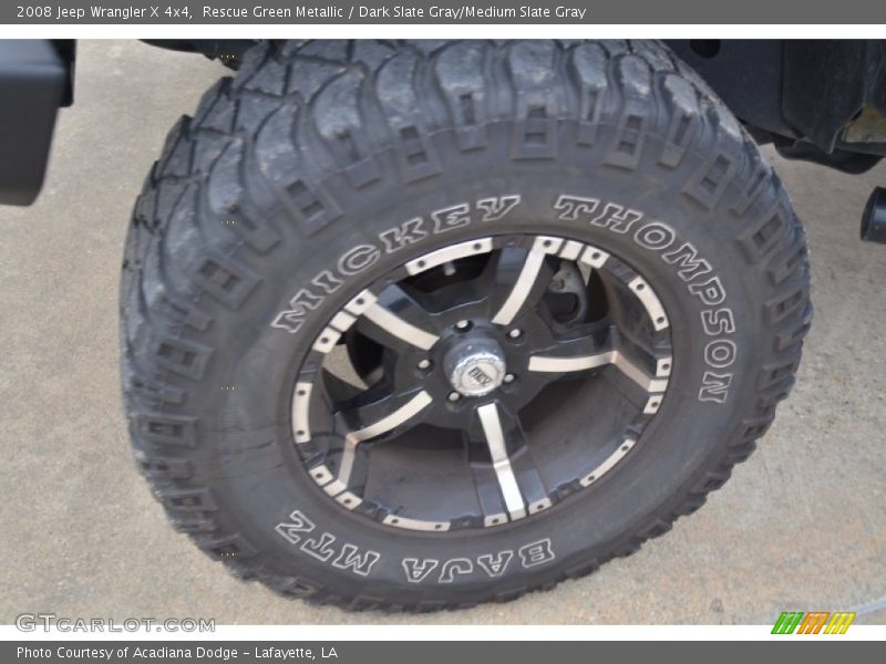 Rescue Green Metallic / Dark Slate Gray/Medium Slate Gray 2008 Jeep Wrangler X 4x4