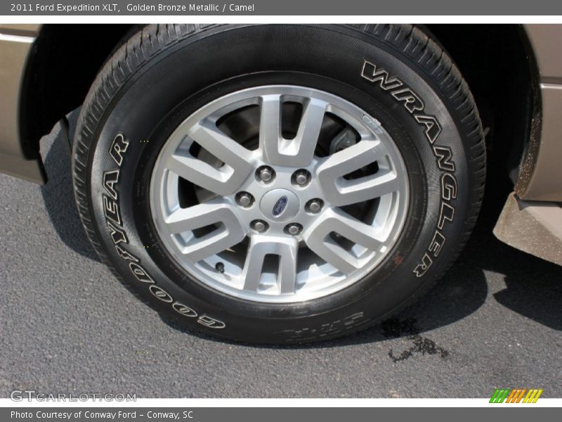 Golden Bronze Metallic / Camel 2011 Ford Expedition XLT