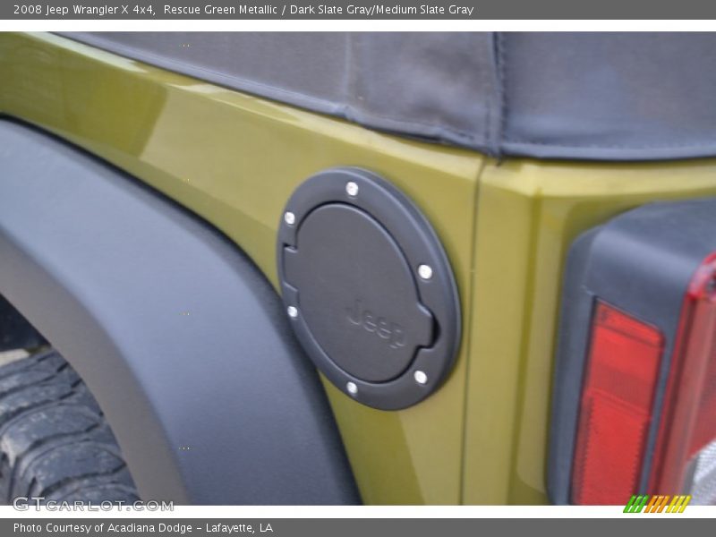 Rescue Green Metallic / Dark Slate Gray/Medium Slate Gray 2008 Jeep Wrangler X 4x4