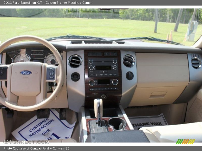 Golden Bronze Metallic / Camel 2011 Ford Expedition XLT