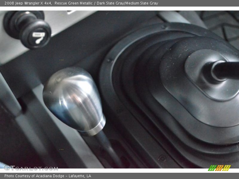 Rescue Green Metallic / Dark Slate Gray/Medium Slate Gray 2008 Jeep Wrangler X 4x4