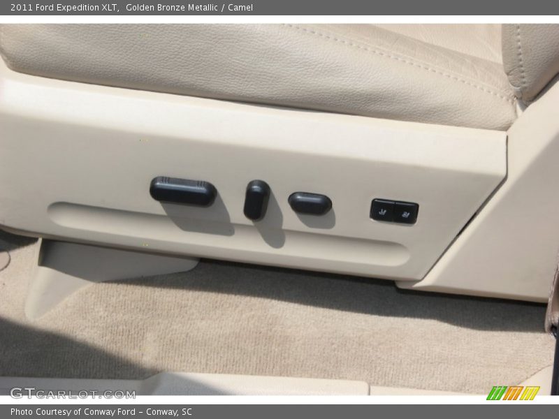 Golden Bronze Metallic / Camel 2011 Ford Expedition XLT