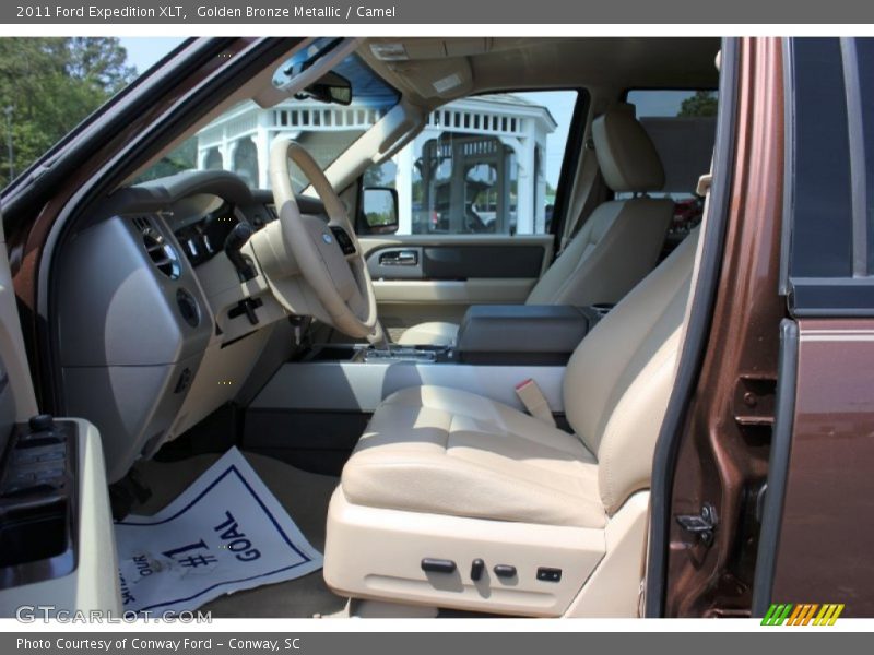 Golden Bronze Metallic / Camel 2011 Ford Expedition XLT