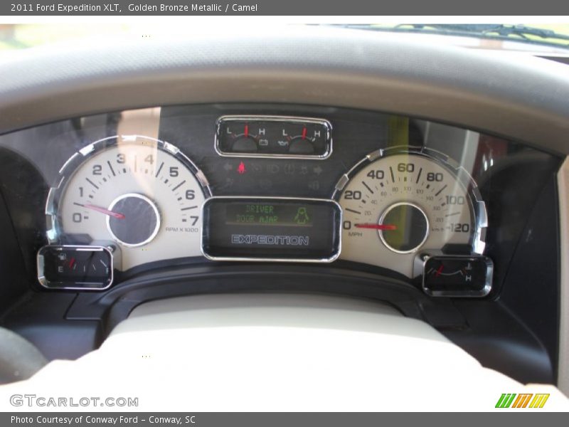 Golden Bronze Metallic / Camel 2011 Ford Expedition XLT