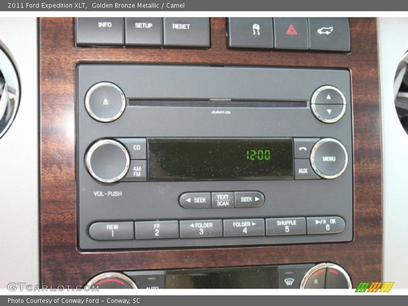 Golden Bronze Metallic / Camel 2011 Ford Expedition XLT