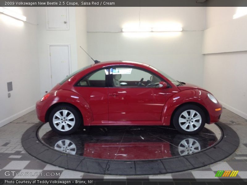 Salsa Red / Cream 2009 Volkswagen New Beetle 2.5 Coupe
