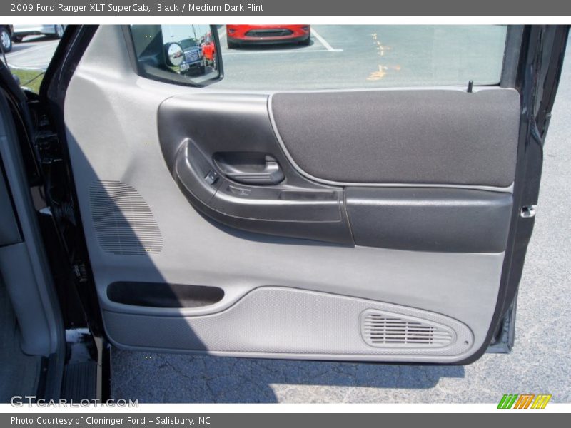 Black / Medium Dark Flint 2009 Ford Ranger XLT SuperCab