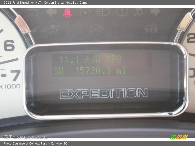 Golden Bronze Metallic / Camel 2011 Ford Expedition XLT
