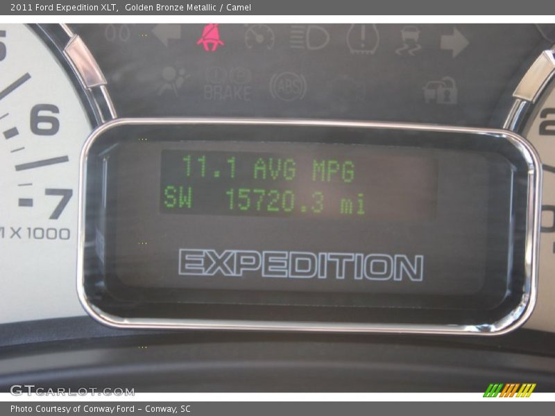 Golden Bronze Metallic / Camel 2011 Ford Expedition XLT