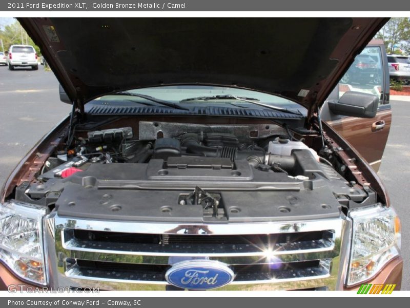 Golden Bronze Metallic / Camel 2011 Ford Expedition XLT