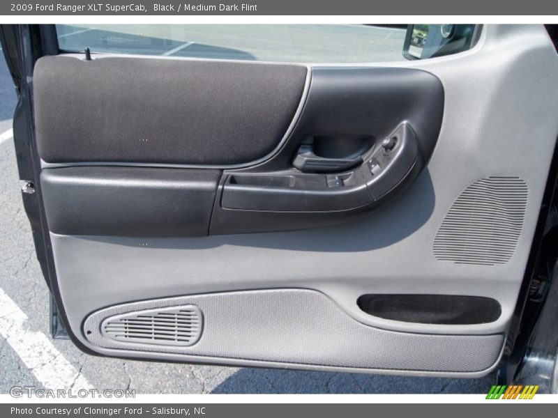 Black / Medium Dark Flint 2009 Ford Ranger XLT SuperCab