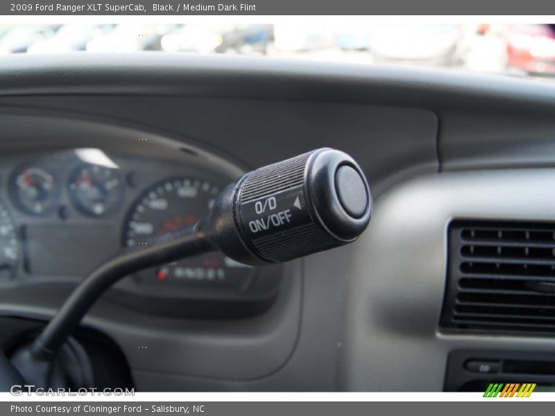 Black / Medium Dark Flint 2009 Ford Ranger XLT SuperCab